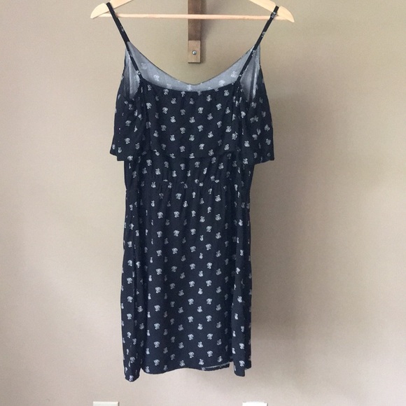 Floral Cami Dress with Ruffle Top - Picture 4 of 4